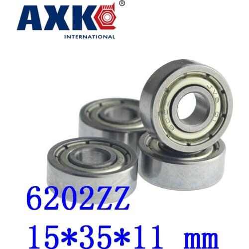 2019 Top Fashion New Arrival Steel Rolamentos 10pcs Free Shipping Miniature Deep Groove Ball Bearing 6202zz 15*35*11 Mm