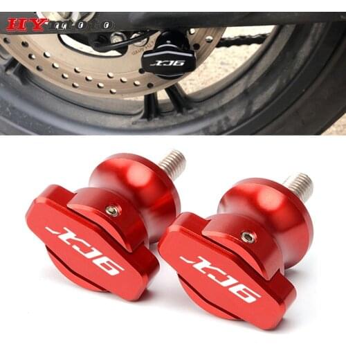 Latest Motorcycle M6 Swingarm Spools Slider Rear Swingarm Swing Arm Stand Screws Paddock For YAMAHA XJ 6 XJ6 DIVERSION 2009-2015