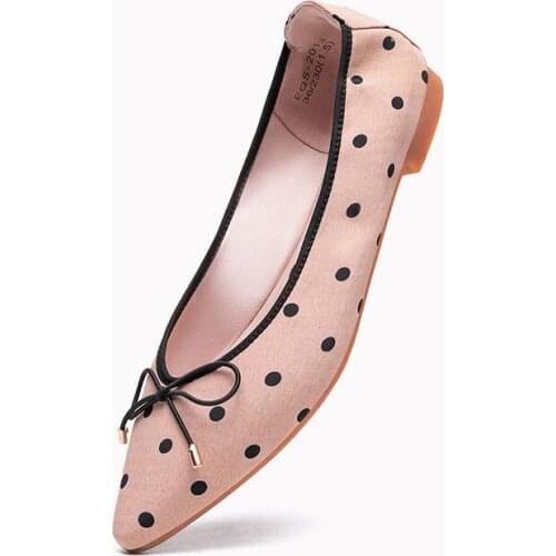 Quicheshoes 2021 NEW pointed toe bowknot soft Ballet flat soft foldable shoes fashion comfortable verstile Zapatos elastic shoes