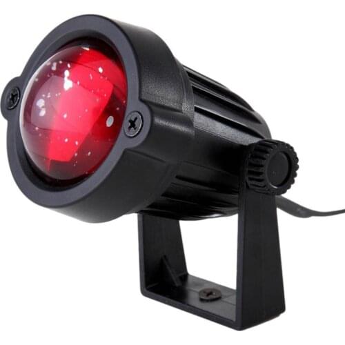 Rainbow Sunset Projector Atmosphere Night Light Home Bar Background Wall Decoration Projector Lamps Outdoor Decorative Lights