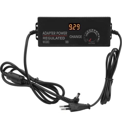 Adjustable Power Switching 9-24V 5A Voltage Regulation DC Regulator Adapter AC 110-240V Power Supply Adapter