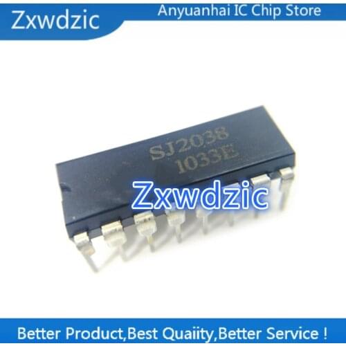 5pcs SJ2038 DIP16 J2038 DIP-16 2038 DIP CM2038 CM2038A
