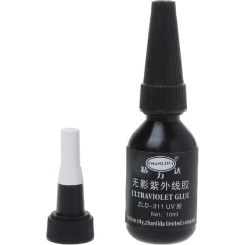Ultraviolet Glue UV Light Adhesive Strong Bonding For Ceramic Glass Crystal Mar28