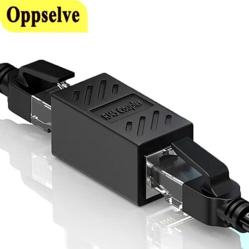 High Quality Connecteur Ethernet For Internet Connection Female To Female Cat7/6/5e Ethernet Cable Extender Adapter rj45 Coupler