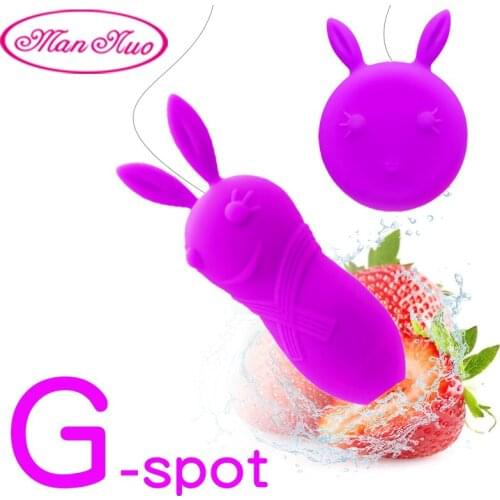Man Nuo Strong Vibration G Spot Vibrator love Egg USB Recharge Rabbit Vibrating Eggs Adult Sex Toys For Woman EroticMasturbation