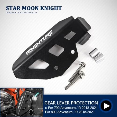 For 890 Adventure R 790 ADV R Motorcycle Gear Lever Protective cover Rear Brake Master Cylinder Guard rear brake cylinder cover