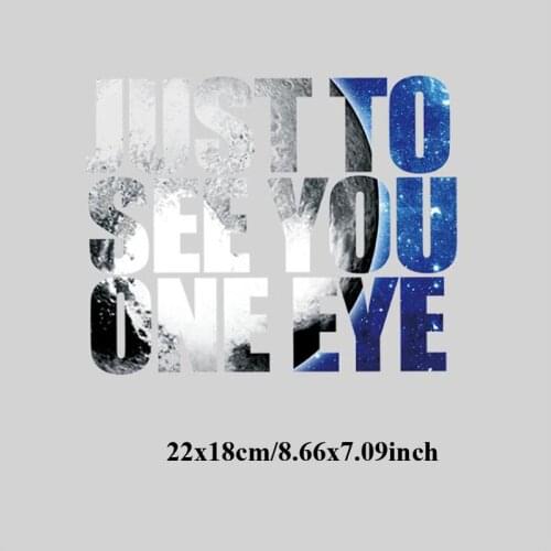 20pcs Letter Printed Patches Vinyl Patch Heat Transfer Iron On Appliques Stickers T-shirt Hoodies Jacket Patchwork Apparel Decor