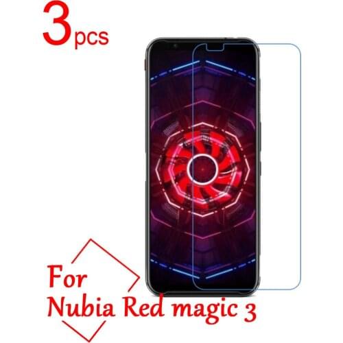 3pcs Ultra Clear/Matte/Nano Anti-Explosion LCD Screen Protector Cover For ZTE Nubia Red magic 3 6.65inch Protective Film