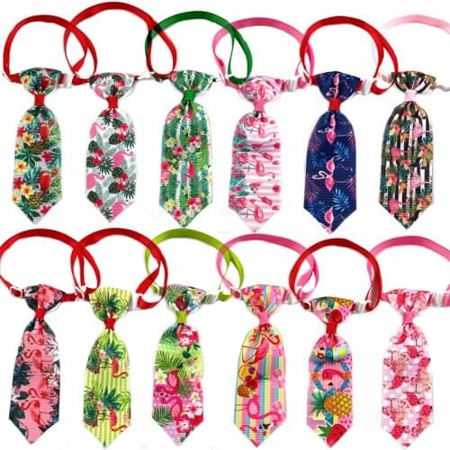 50/100pcs New Pet Dog Grooming Bowties Summer Style Small Dog Bow Tie Neckties Dog Grooming Accessories Pet Product Dog Neckties