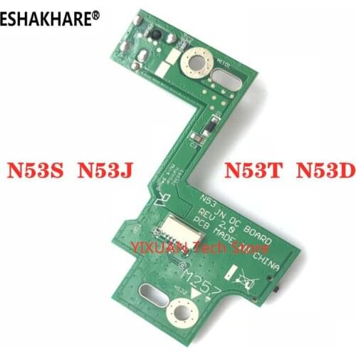 Brand new FOR ASUS N53SV N53 N53S N53SM N53SN N53SL N53J N53TA N53TK N53DA N53JG N53JN N53JF N53JQ DC POWER JACK SWITCH BOARD