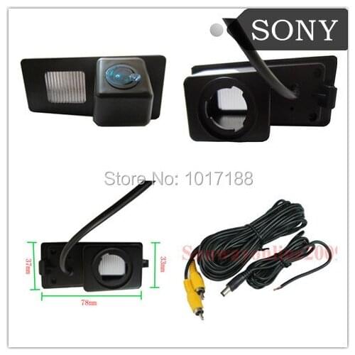 Car camera!Car Rear View Reverse Parking Camera Waterproof LED Night Vision SONY CHIP For Ssangyong Rexton Ssang yong Kyron