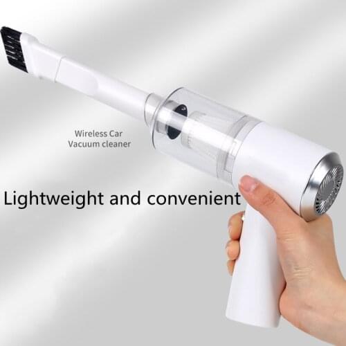 Wireless Car Vacuum Cleaner Cordless Handheld Auto Vacuum Home & Car Dual Use Mini Vacuum Cleaner With Built-in Battrery