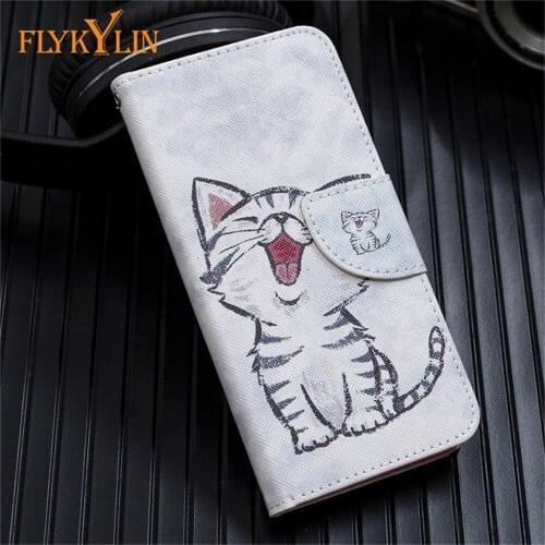 FLYKYLIN Flip Leather Phone Case on sFor Fundas Samsung Note 20 Ultra 8 9 10 S20 S7 Edge S8 S9 S10 Plus S10E Wallet Cases Cover