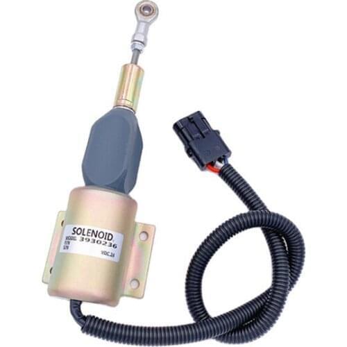 Excavator engine parts 3930236 SA-4348-24 3930235 SA-4348-12 stop solenoid