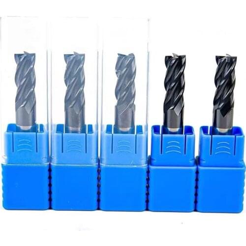 Milling cutter alloy coated tungsten steel cutter CNC end milling cutter high quality milling cutter set milling machine