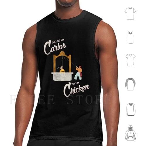 Carlos Tank Tops Vest Cotton Ride Pirate Pirates Carlos Chicken Well