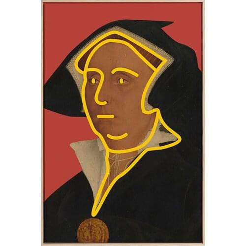 Lively Classicism Profile Wall Art Canvas Painting And Printing Nordic poster Wall Picture For Livingroom bedroom Home Decor