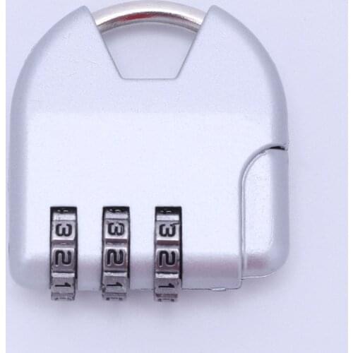 NEW Combination triangle Travel Suitcase Luggage Padlock Password Lock Zinc Alloy Security Lock Suitcase Coded Lock Cupboard