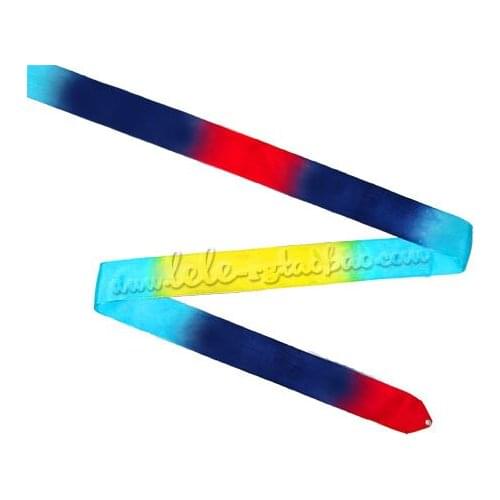 Multicolor Rhythmic Gymnastics Ribbon