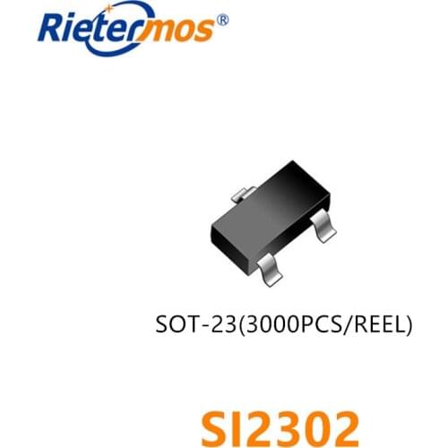 MOS field effect tube SI2302 A2SHB SOT - 23 low voltage n-channel MOS tube