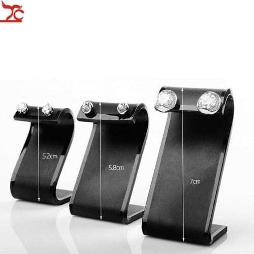 Lot of 3 Acrylic Earring display holder set stud earring display stand Earrings Display Bust Showcase Jewellery Display Holder