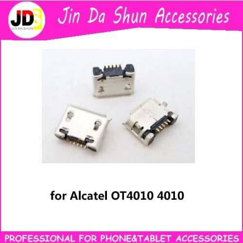 JDS For Alcatel OT4010 4010 Vodafone 875 V875 Micro USB Charge Charging Connector Plug Dock Socket Port Parts