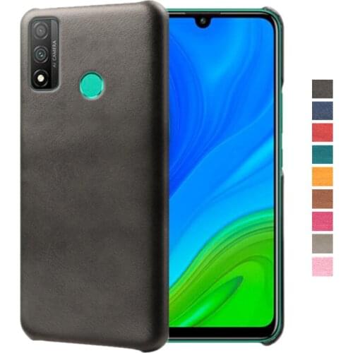 Luxury PU Leather Case For Huawei P Smart 2020 2021 Funda Slim Hard PC Cover For Huawei P Smart+ 2019 Psmart 2021 Capa Coque