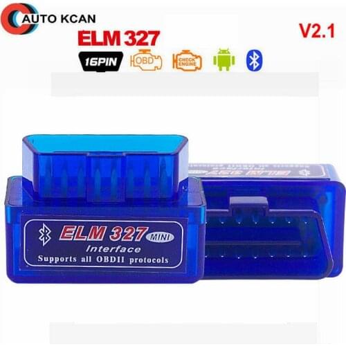 Super MINI elm327 Bluetooth V2.1 elm 327 Works Android Torque Interface Auto CAN-BUS ELM327 Supports OBDII Protocols