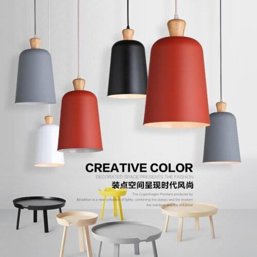 Nordic luminaria pendente crystal LED pendant lights Home Decoration E27 Light Fixture living room hanglamp
