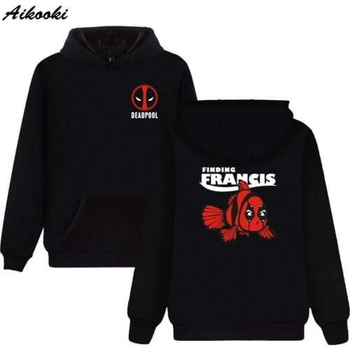 Trendy Popular Deadpool Hoodies Sweatshirts Men/Women Funny Print Long Sleeve Autumn Warm Pullovers Hoodies Fashion Coats Tops