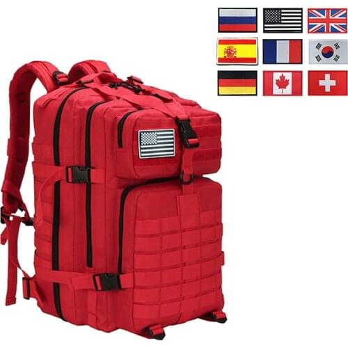 Military Tactical Backpacks 50L Assault Pack Army Molle Bag Backpack Outdoor Waterproof Bug Rucksack Hiking Camping Hunting Bags