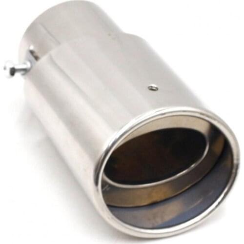 Exhaust Muffler Straight Sturdy Stainless Steel Car Exhaust Tail Pipe for Car