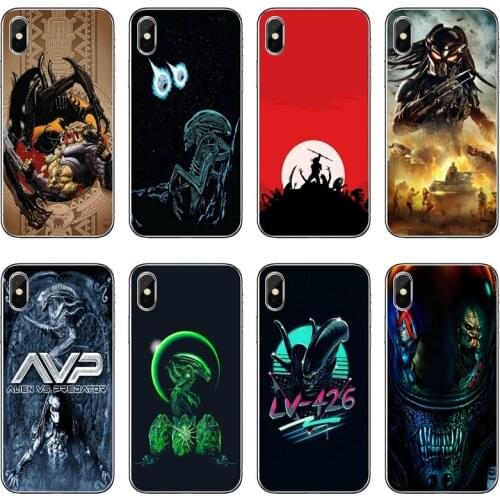 Alien vs Predator Movie Accessories Phone Case For iPhone 12 Mini 11 Pro Max XS Max XR X 8 7 Plus 6 6S Plus 5 5S SE 2020