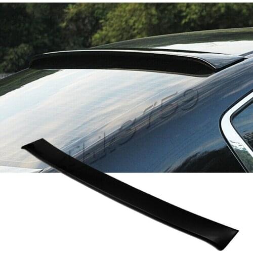 For Honda Accord 2008-2012 ABS Rear Window Roof Lip Spoiler Visor Wing Trim 1PCS Car modification Auto parts