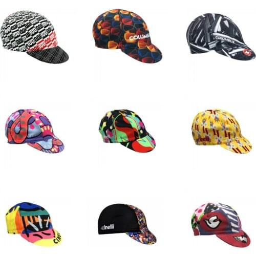 2021 Multi Types Men Women Cycling Headwear Cycling Caps Road Bicycle Mountain Bike Cycling hats Breathable quick dry bike hat