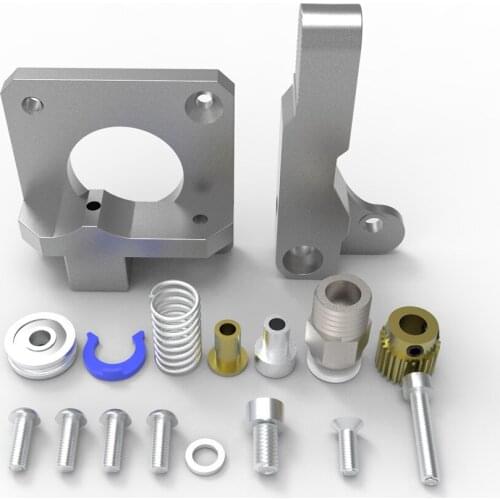 Full Metal Extruder Kit for Creality CR-10 Series/Ender 3 3D Printer Accessories Adjustable Elasticity 1.75mm Filament Extruder