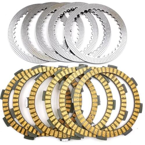 Carbon Fibre Clutch Friction Disc Plate Steel Plates Kit For Honda CMX250 CMX250C CMX250X Rebel