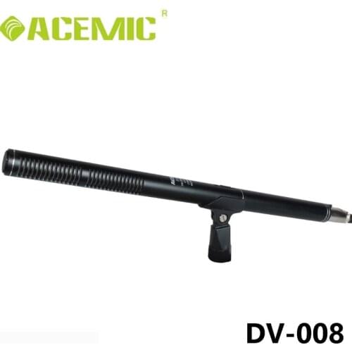 ACEMIC DV-008 True Diversity Professional Interview Microphone Shot-gun type condenser camera microphone