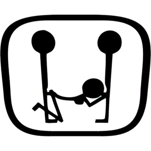 Hot Sell Personality Aufkleber Auto Logo Sex Decal Cartoon Oem Car Stickers Decals Accessories Auto Decorative PVC 15cm X 15cm