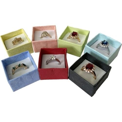 New Cloud Paper Jewelry Storage Box Ring Storage Box Small Gift Box Earrings Gift Box 1Pcs 4*4Cm