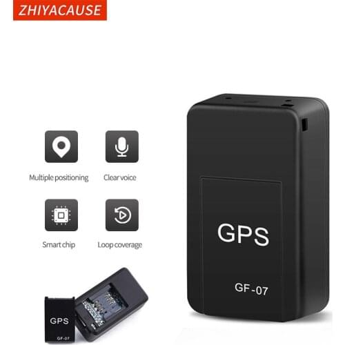 Portable Mini Car GPS Locator Tracker Car Gps Tracker Anti-Lost Device Voice Control Can Record For Car Motorcycle Vehicle Track