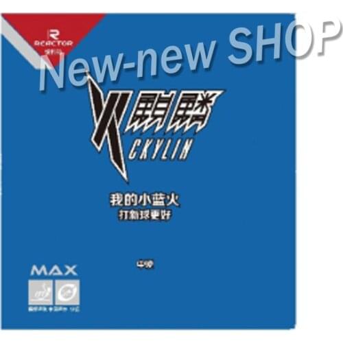 REACTOR Ckylin Blue Sponge Pimples In Table Tennis Rubber Sponge for 40mm+ Tenis Tenis De Mesa Original