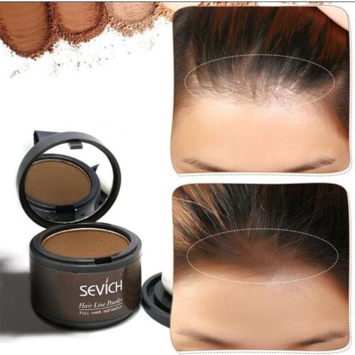Sevich 8 Color Hair Fluffy Powder Instantly Black Root Cover Up Natural Instant Hair Line Shadow Powder Hair Concealer Coverage