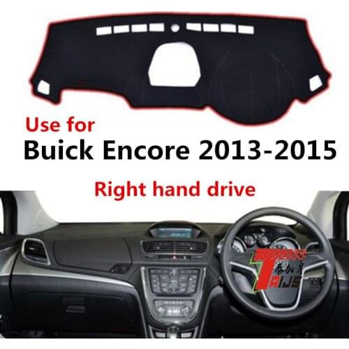 TAIJS Factory Casual protective Sport Polyester Fibre Car Dashboard Cover For Buick Encore 2013 2014 2015 Right hand drive