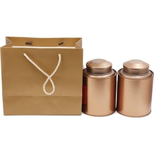 Xin Jia Yi Packaging Tin Box Tea Package Box Set Cupcake Gift Box Clear Double Lid Metal Led Package Coffee Large Size Tin Can