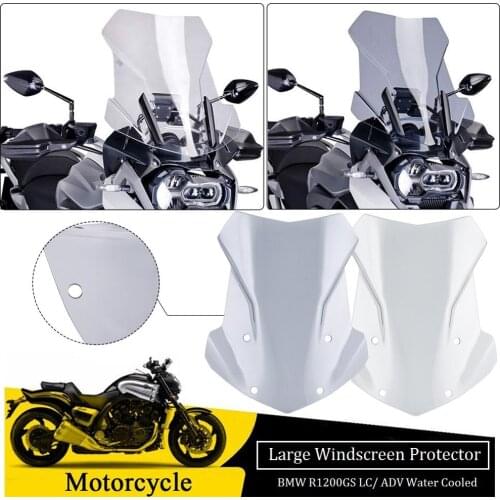 Large Windshield Windscreen Airflow Wind Deflector Flyscreen For BMW R1200GS R 1200GS LC ADV Adventure Motorcycle Accessories