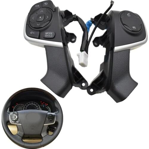 High-quality Car Cruise Control Switch Audio Bluetooth Steering Wheel Button For Toyota Camry (HYBRID) ACV51 ASV5 AVV50 GSV50