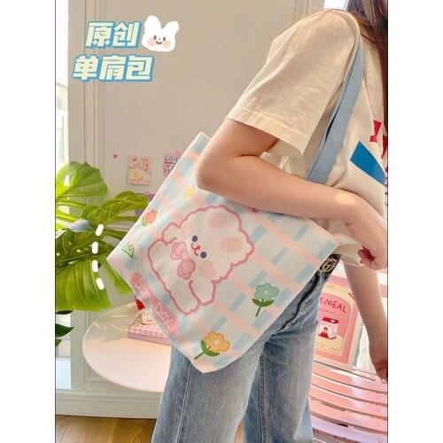 Women Top-handle Bags Girl Shoulder Bag Schoolbag Canvas Bag Bag Bolso Mujer Handbags