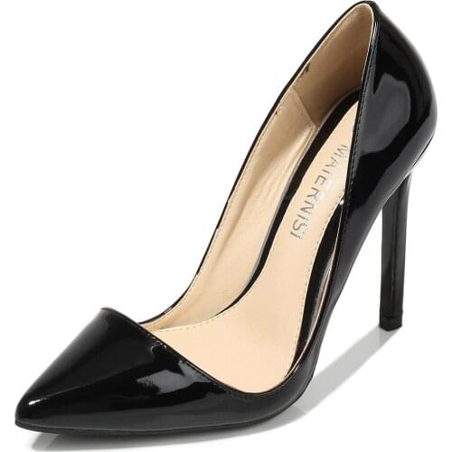 Brand New High Heels Womens Pumps Fashion Nude Pointed Toe Catwalk Nightclub Office Shoes For Ladies