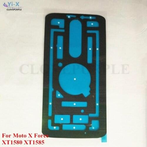 10PCS/Lot Sticker Adhesive Glue Tape For Motorola Droid Turbo 2 Moto X Force XT1580 XT1585 Battery Cover Back Rear Door